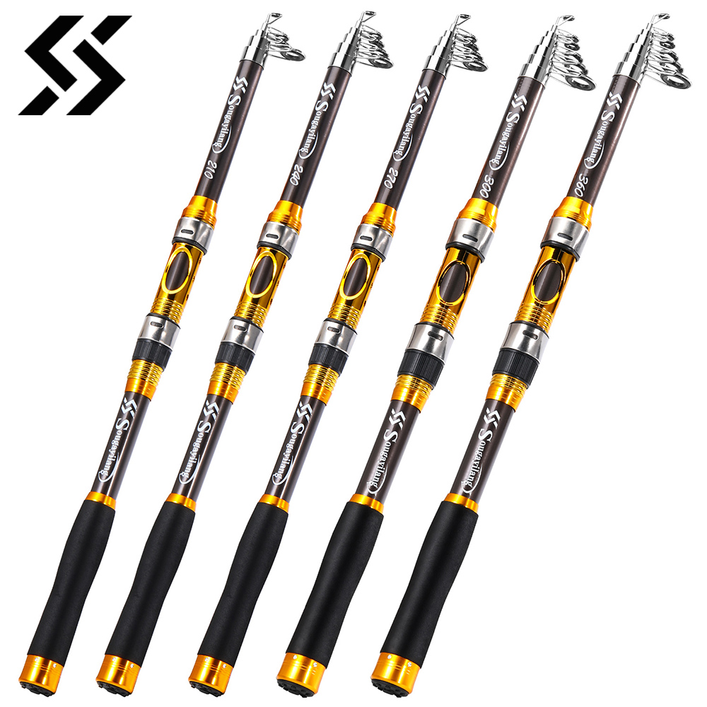 Fishing Rod Surf - คันเบ็ดตกปลา Sougayilang 2.1m-3.0m คาร์บอนไฟเบอร์ ด้ามจับ EVA