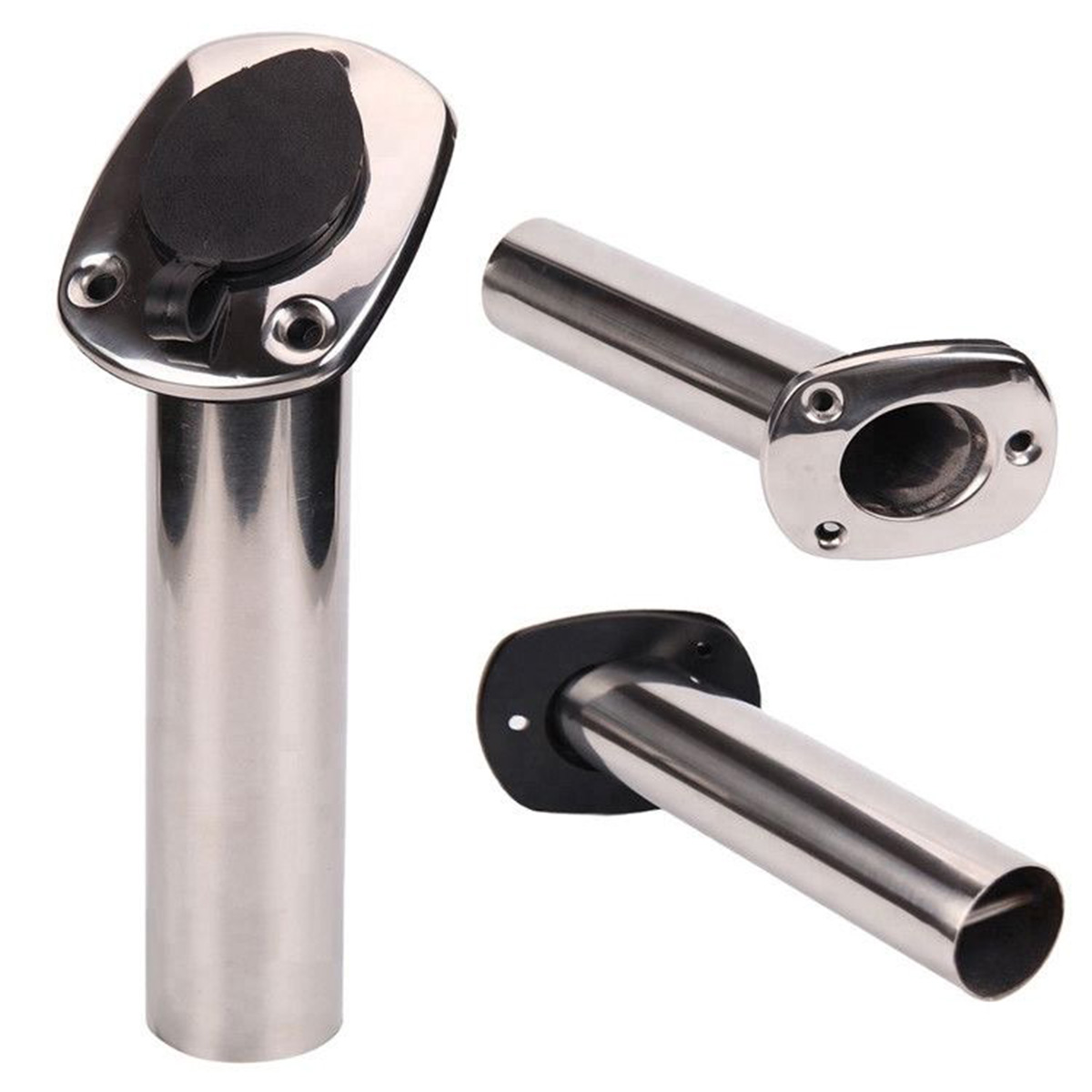 Fishing Rod Holder - เหล็กกล้าไร้สนิมแบบมุมคงที่ (15 ° /30 ° /90