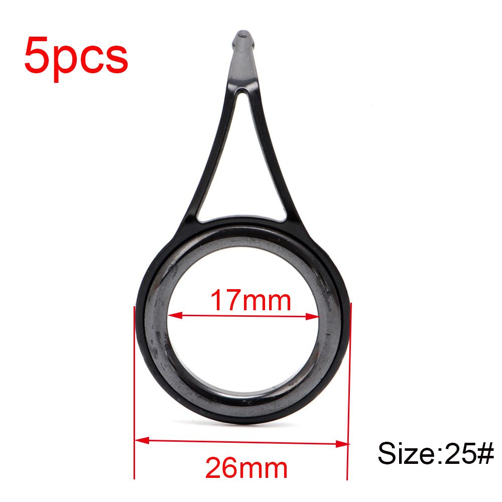 Fishing Rod Guide Replacement - ชุดซ่อมปลายคันเบ็ดตกปลา สแตนเลส ขนาดรูใน 3 มม.-23 มม.