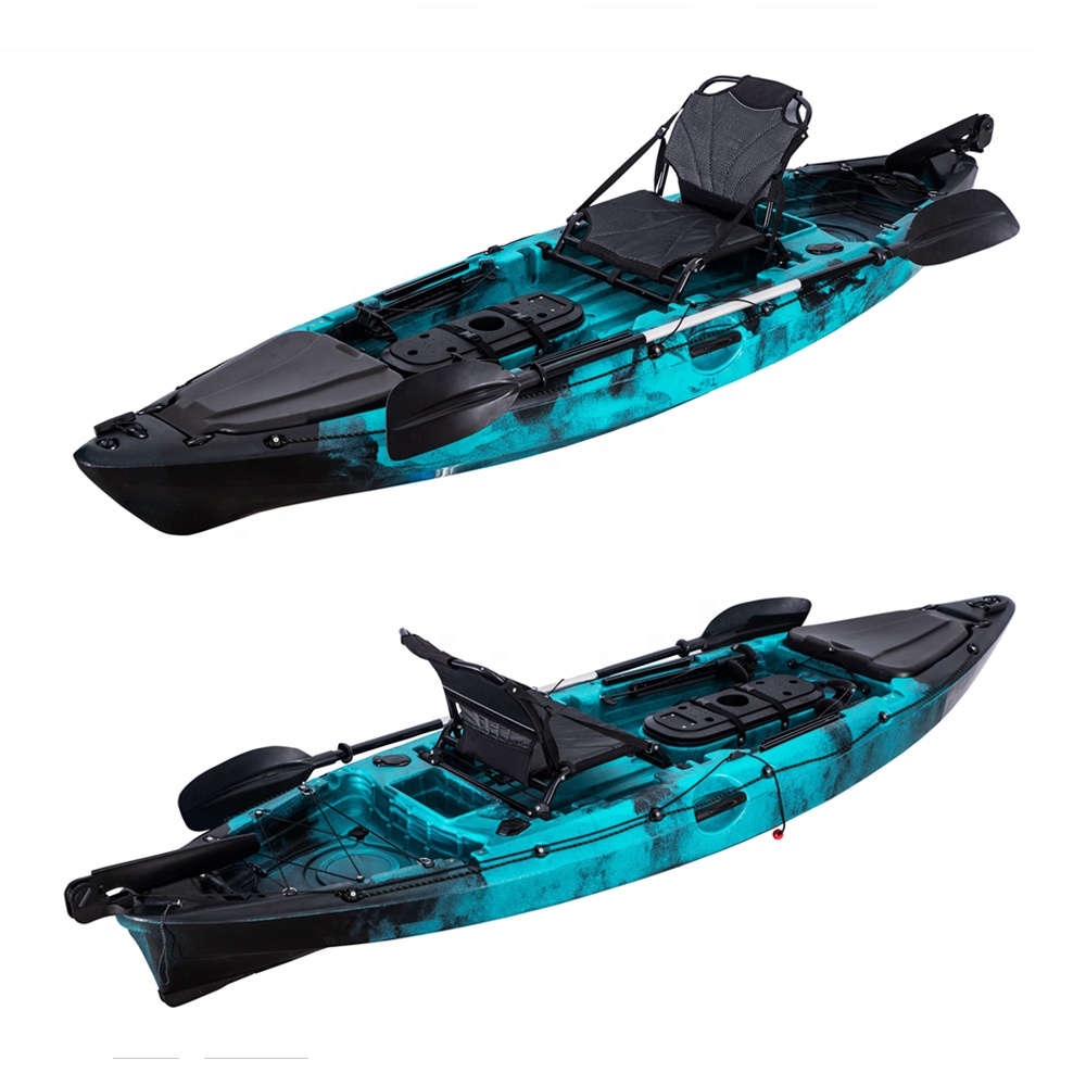 Fishing Rod Holder - First-Class เดี่ยวตกปลา Kayak เรือพลาสติกตกปลา 1 ที่นั่งเรือแคนู