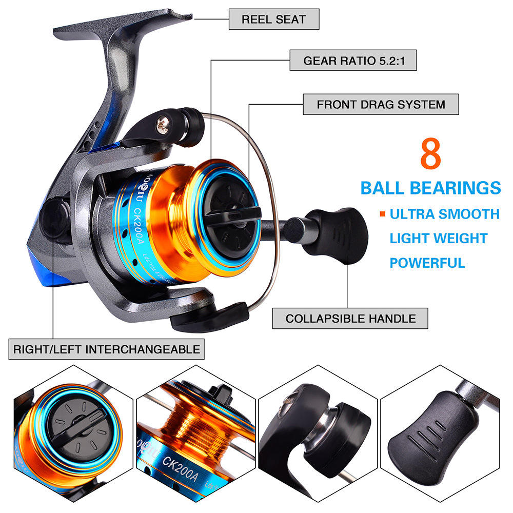 ชุดคันเบ็ดและรอกตกปลา คันเบ็ดค - Fishing Rod Carbon Fiber บทวิจารณ์และราคา