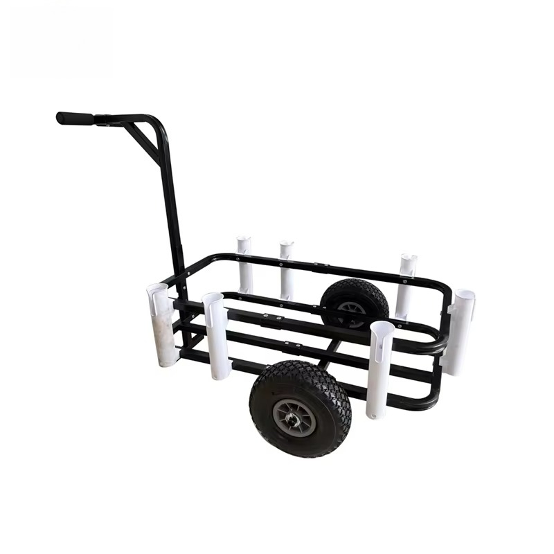 รถเข็นพับได้สำหรับชายหาด รถเข็ - Fishing Rod Holder บทวิจารณ์และราคา