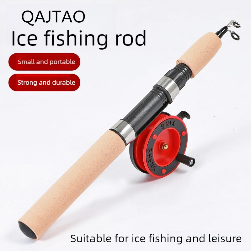 คันเบ็ดตกปลาในน้ำแข็ง QAJTAO ข - Fishing Rod Ice บทวิจารณ์และราคา