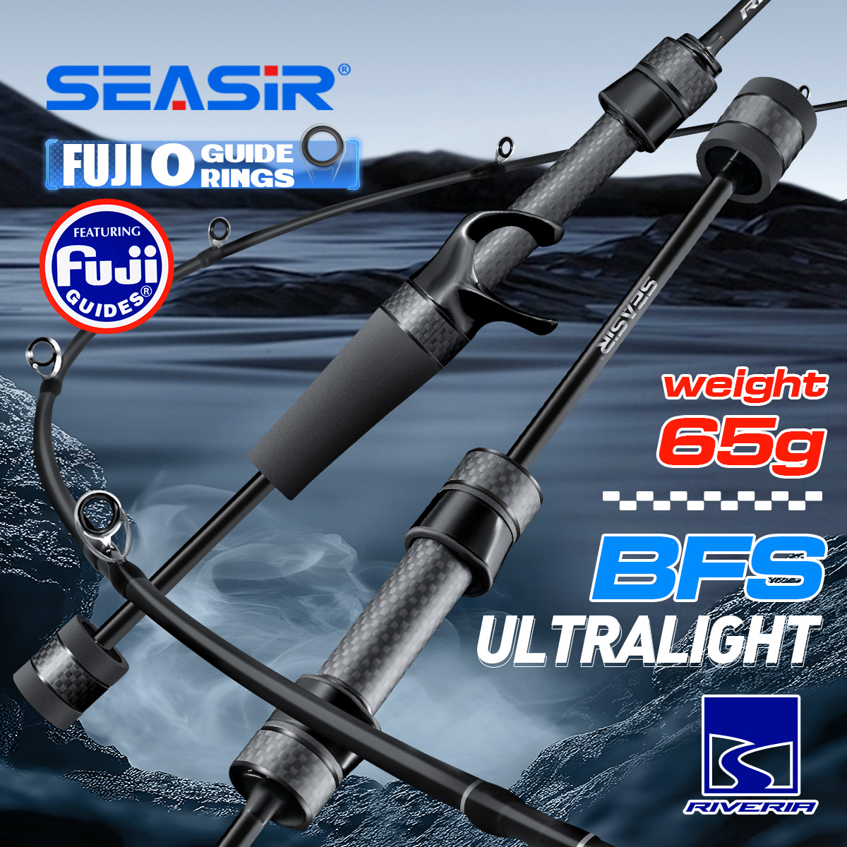Seasir Riveria BFS Ultralight  - Fishing Rod Surf บทวิจารณ์และราคา