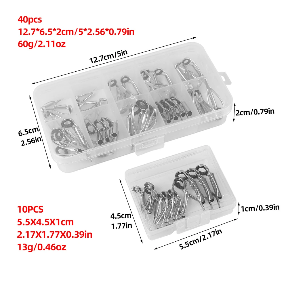 ชุดซ่อมปลายคันเบ็ดตกปลา 10/40  - Fishing Rod Guide Replacement บทวิจารณ์และราคา